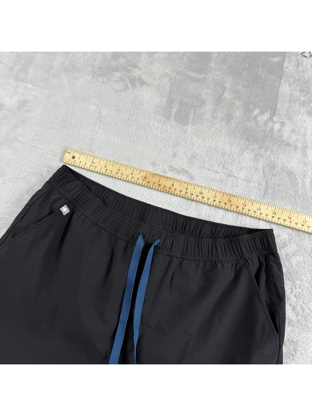 FIGS Tansen Freex Lined Joggers Black Men M Scrub Uniform Work Medical Pockets